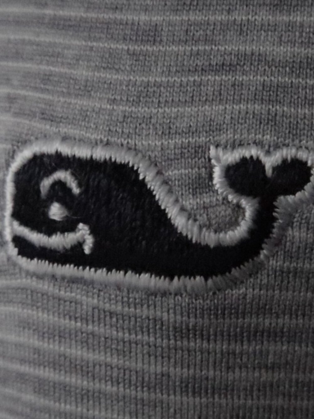 Vineyard Vines Performance Gray Heather Stretch Polo (L) OMG 🐳
